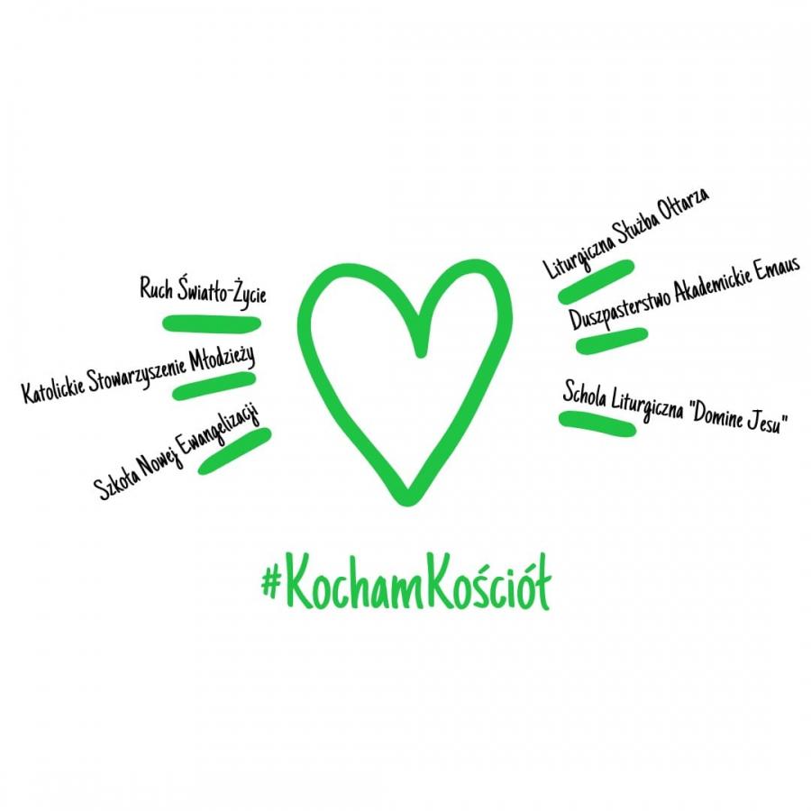 #KochamKościół: inicjatywa młodzieży archidiecezji. W reakcji na ataki