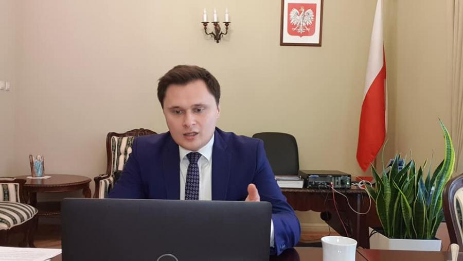 Wicewojewoda Ciecióra rozmawia z przedsiębiorcami o wsparciu biznesu
