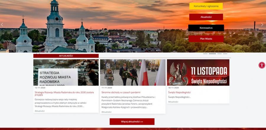 Powstała nowa strona internetowa miasta. Nie obyło się bez krytyki mieszkańców