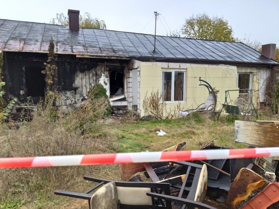 Podpalacz grasuje w Brudzicach. Mieszkańcy żyją w oczekiwaniu na kolejny pożar