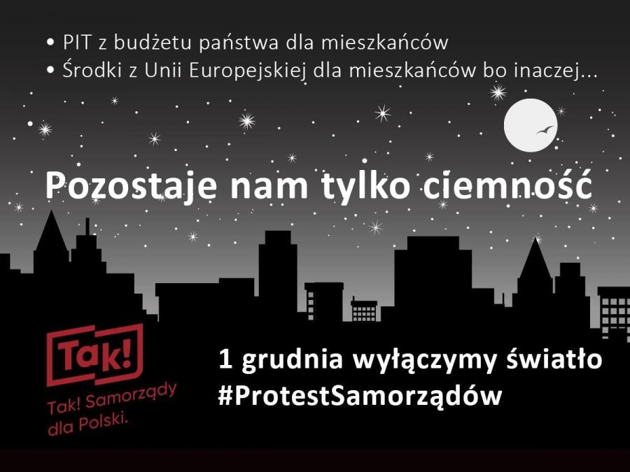 Czy dzisiaj o 18 w proteście w Radomsku zgasną latarnie? Radni zapytają prezydenta