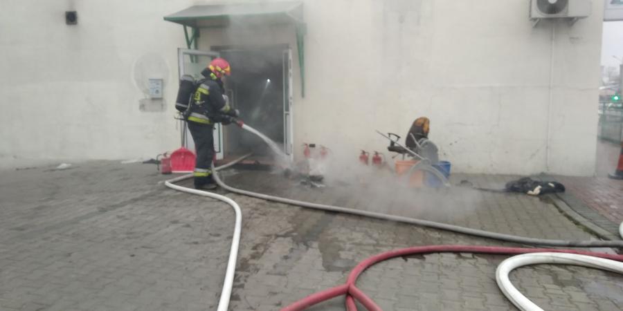 Pożar w urzędzie pracy. Zapaliło się w serwerowni