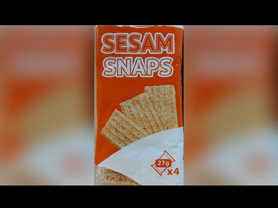 Sezam i sezamki wycofane ze sprzedaży. Zawierają tlenek etylenu
