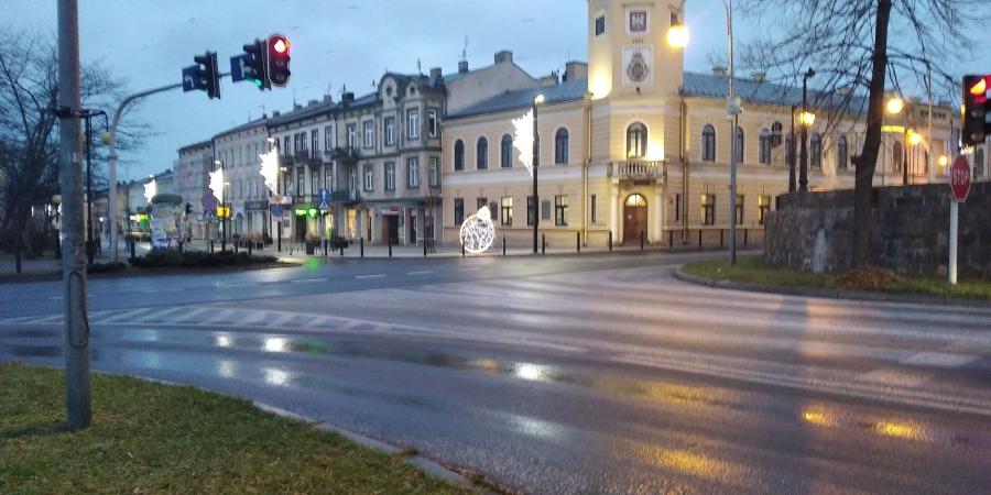 Na drogach bardzo ślisko, po prostu 