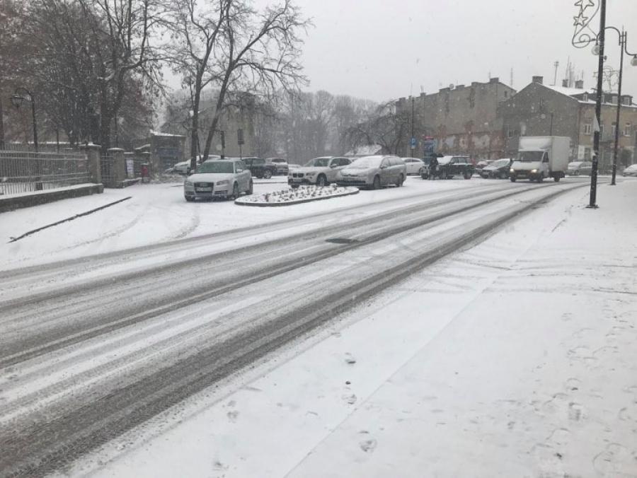 Wreszcie pada śnieg. I to się nazywa zima z prawdziwego zdarzenia