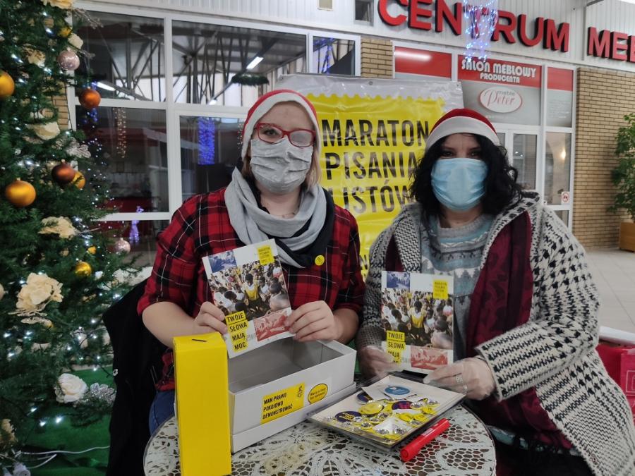 Amnesty International: Maraton pisania listów 2020 w obronie praw człowieka