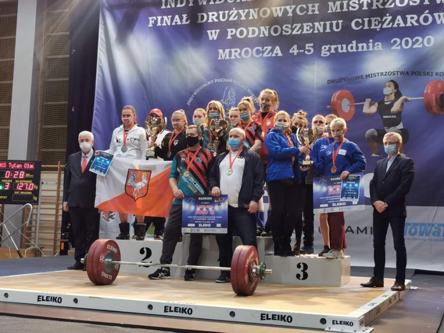 [Ciężary] Zawodniczki LKS Dobryszyce na podium drużynowego Pucharu Polski