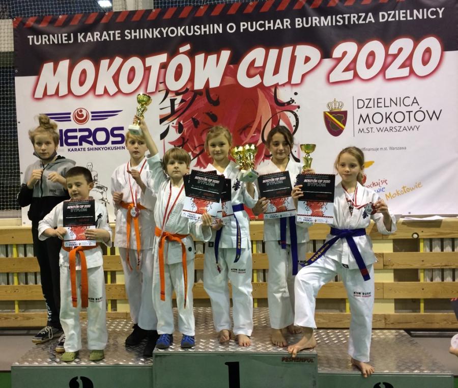 [Karate] Medale karateków BUSHI na turnieju Mokotów Cup