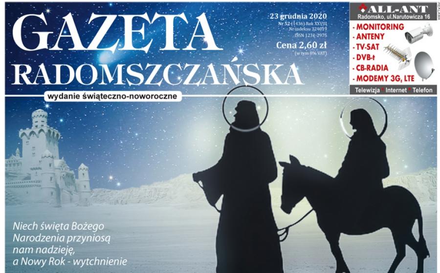 Gazeta Radomszczańska pełne wydanie z 23 grudnia 2020 r., w formacie PDF