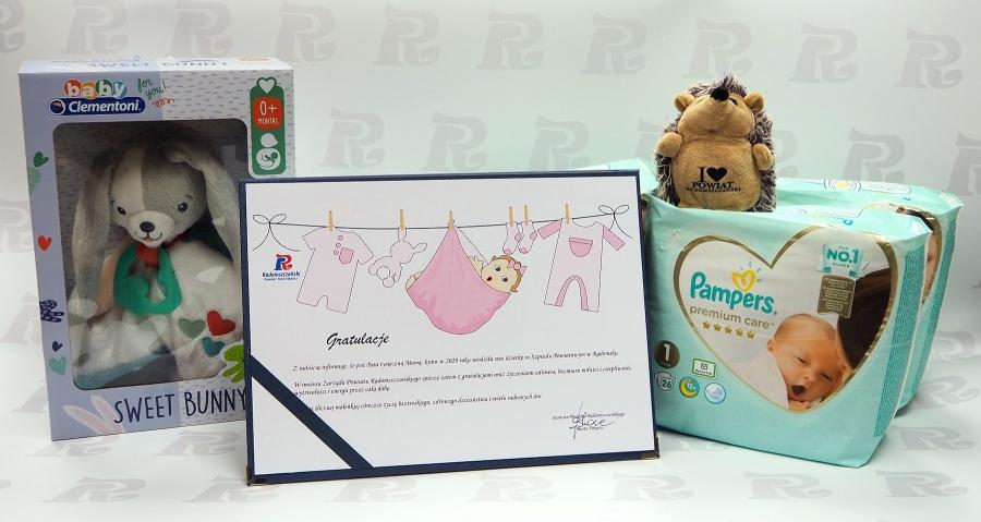 Tysięczny poród w radomszczańskim szpitalu. Gratulacje i prezent od zarządu