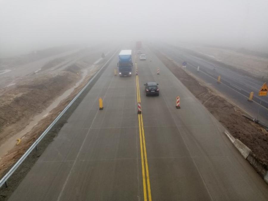 Komfortowe 61 km nowej jezdni na autostradzie A1. Pomyślny bilans 2020 roku
