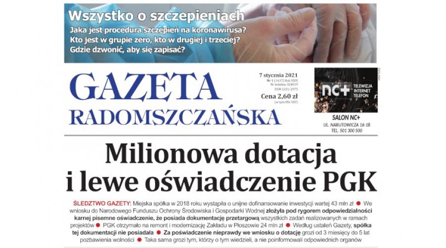 [W najnowszej Gazecie] Milionowa dotacja i lewe oświadczenie PGK. „Grozi do pięciu lat