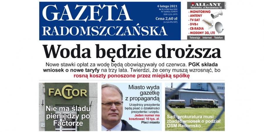 Gazeta Radomszczańska, pełne wydanie z 4 lutego 2021 r., w formacie PDF