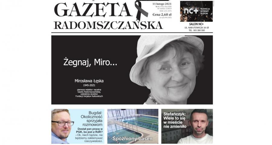 Gazeta Radomszczańska, pełne wydanie z 11 lutego 2021 r., w formacie PDF