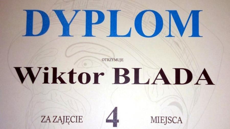 Wiktor Blada finalistą Międzynarodowych Zawodów  Klasyfikacyjnych w Pucku