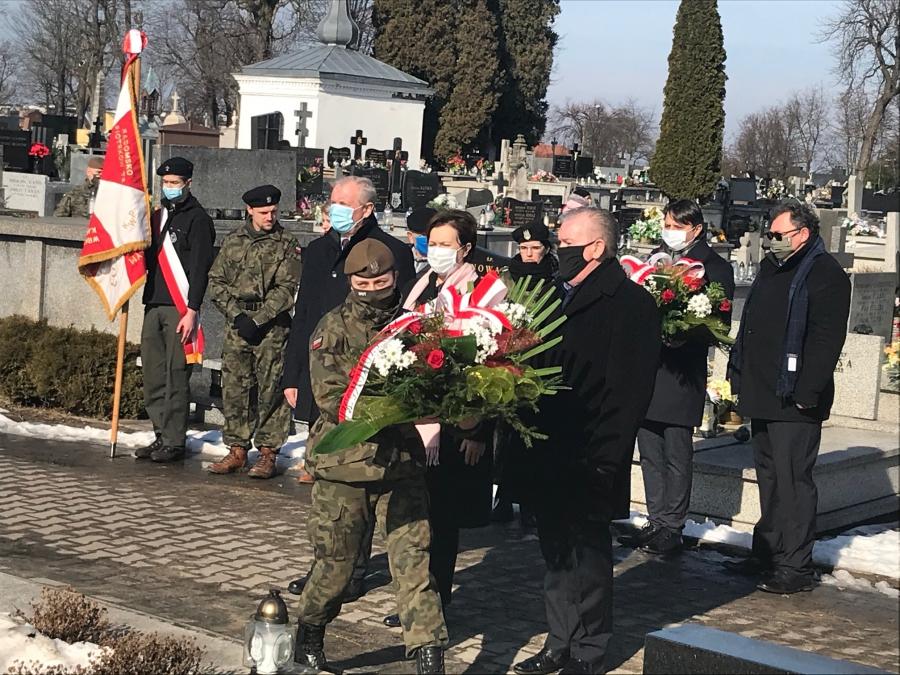 74. rocznica śmierci Stanisława Sojczyńskiego Warszyca. Uroczystości w Radomsku