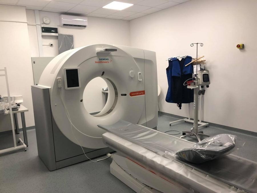 Szpital Powiatowy w ramach walki z Covid otrzymał nowy tomograf komputerowy