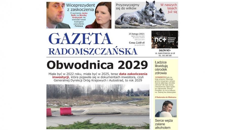 Gazeta Radomszczańska, pełne wydanie z 25 lutego 2021 r., w formacie PDF