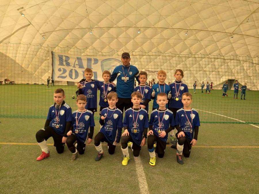 Piłkarze z RAP Radomsko: 13 spotkań, 180 minut rywalizacji, 8 pozycja w stawce