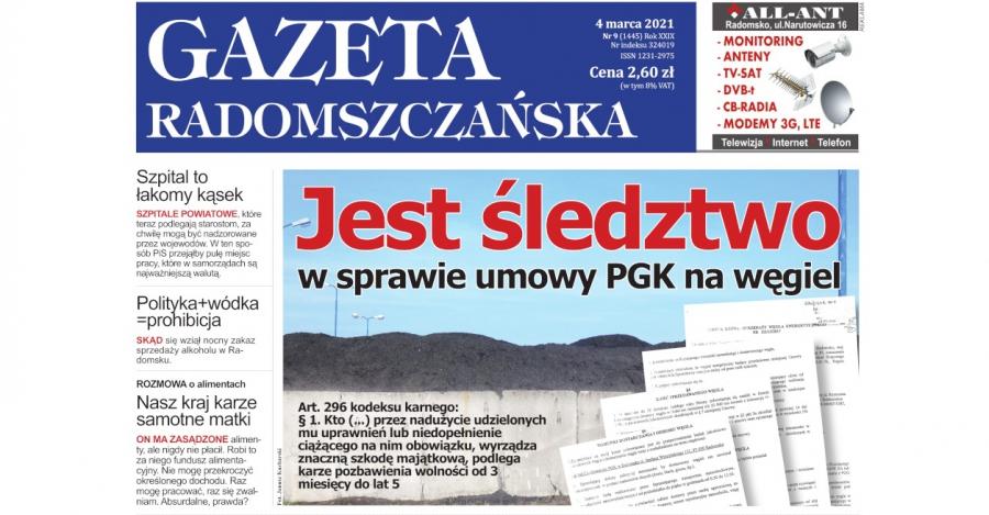 [W najnowszej GR] Jest śledztwo ws. umowy PGK na węgiel. „Z paragrafu o działanie na szkodę firmy