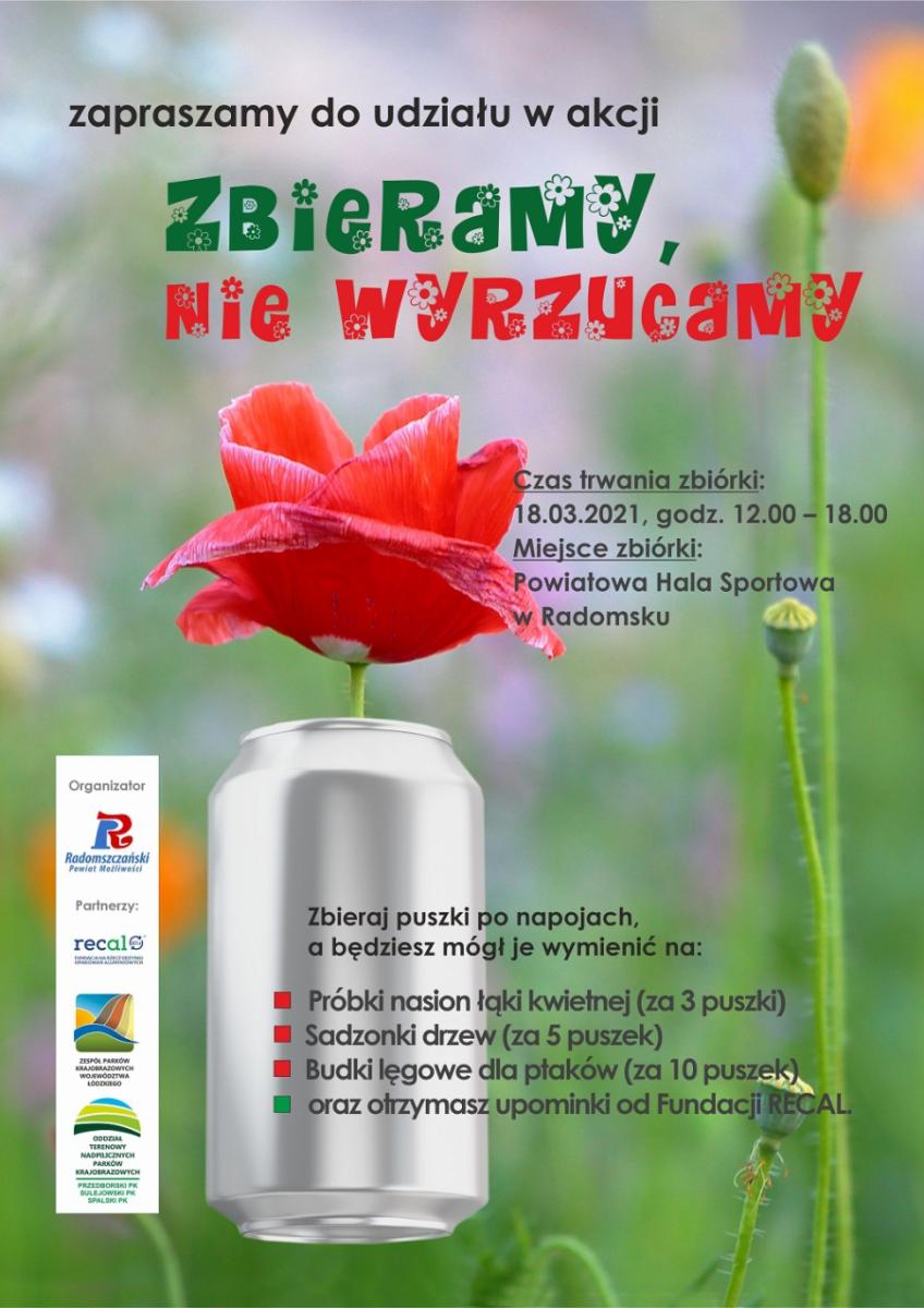 [Ekologia] Starostwo zachęca do udziału w akcji - Zbieramy, nie wyrzucamy