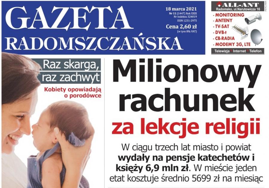 [W najnowszej Gazecie] Milionowy rachunek za lekcje religii