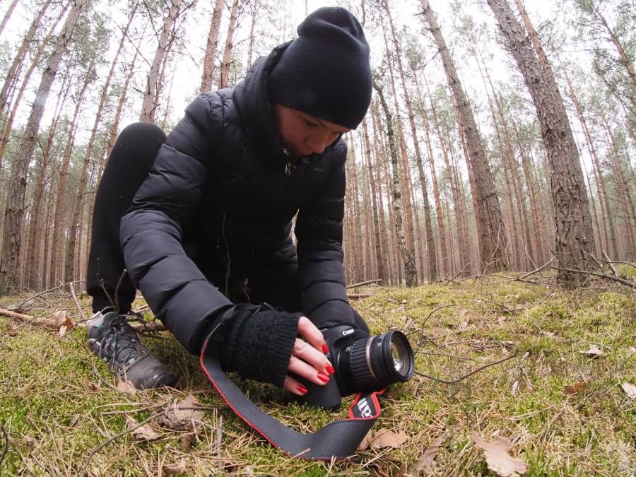 Członkowie fundacji foto Pozytyw w ogólnopolskim „Plenerze rozproszonym”