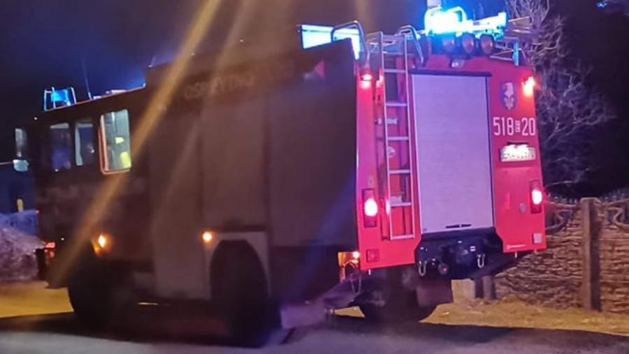 W sobotę spłonął samochód na terenie piekarni w Lgocie Wielkiej