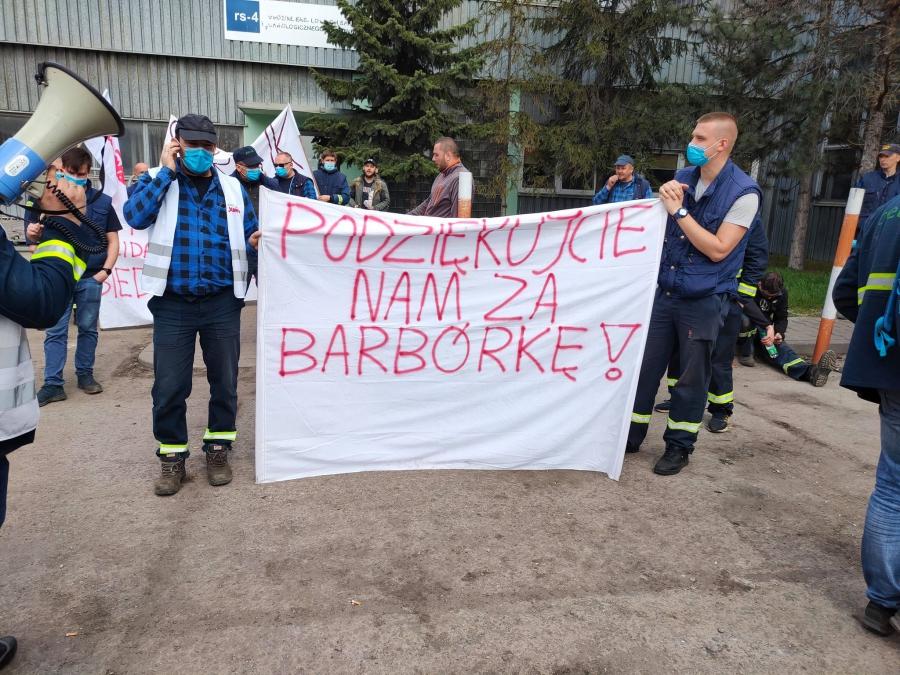 W bełchatowskiej kopalni trwa strajk. Mieszkańcy naszego powiatu też tam są