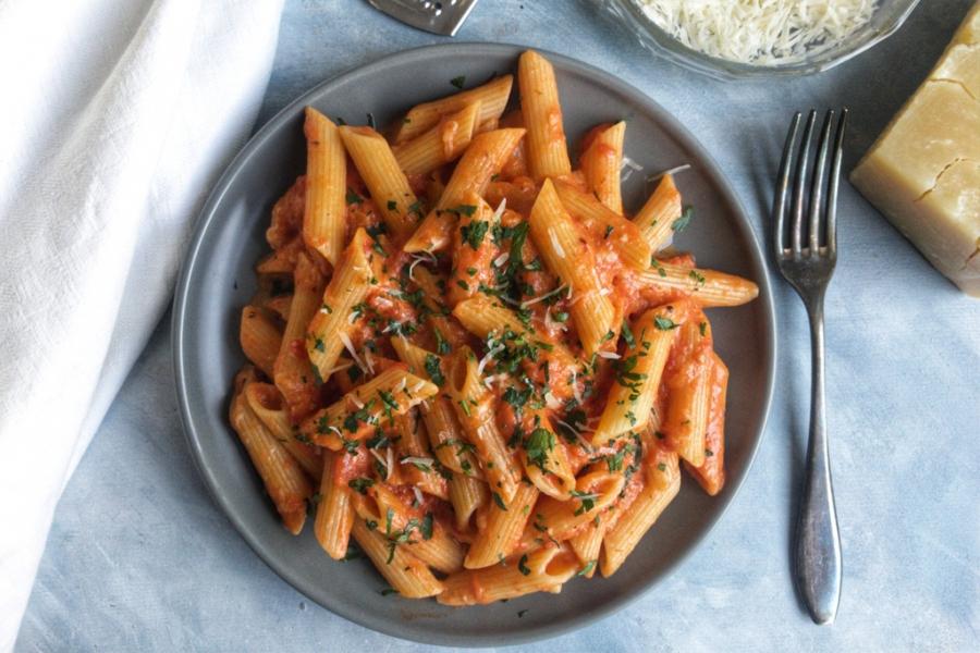 Przepisy Kasi Nowickiej [PlateByKate.com] Penne alla vodka