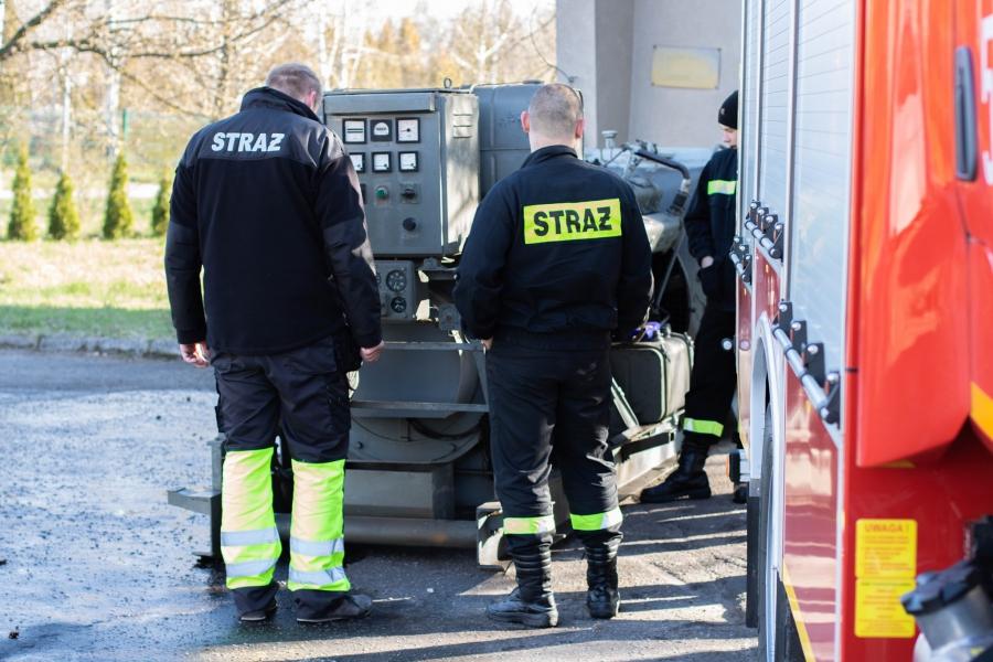 Strażacy ochotnicy z OSP Dąbrówka mają agregat prądotwórczy