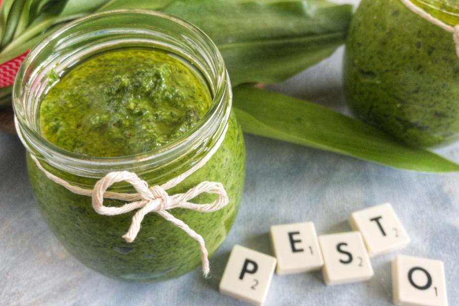 Przepisy Kasi Nowickiej [PlateByKate.com] Pesto z czosnku niedźwiedziego