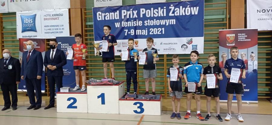 Tenisista Sebastian Musiał awansował w rankingu ogólnopolskim
