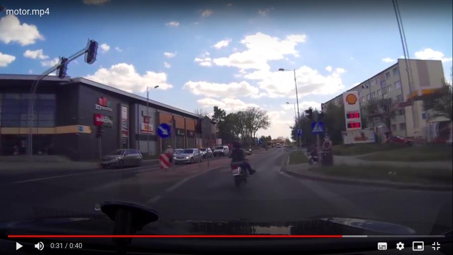 [Wideo] Kierowca samochodu: a potem motocykliści się dziwią, że ich nie lubimy