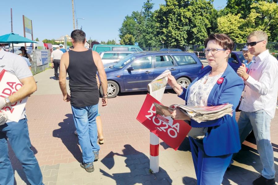 Milczanowska: dawno przełamałam lody z prezydentem Ferencem