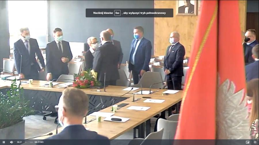 Nowy przewodniczący rady miasta to Tadeusz Kubak z Prawa i Sprawiedliwości