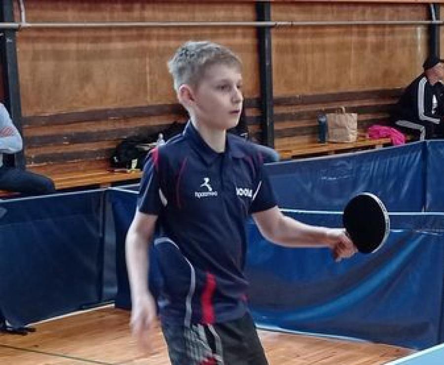 Sebastian Musiał podwójnym złotym medalistą mistrzostw województwa żaków