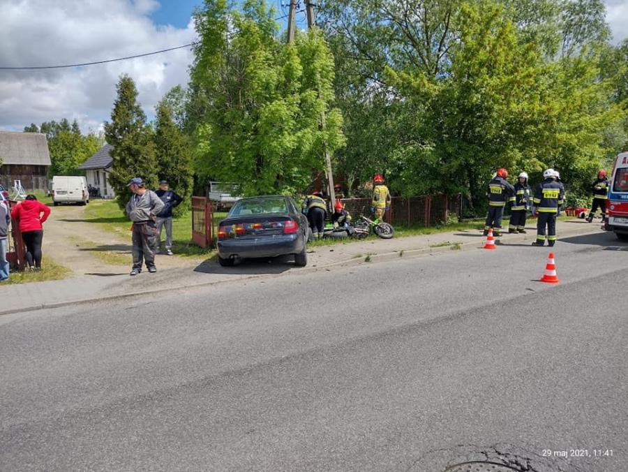 Policja poszukuje świadków sobotniego, śmiertelnego wypadku w Krzywanicach