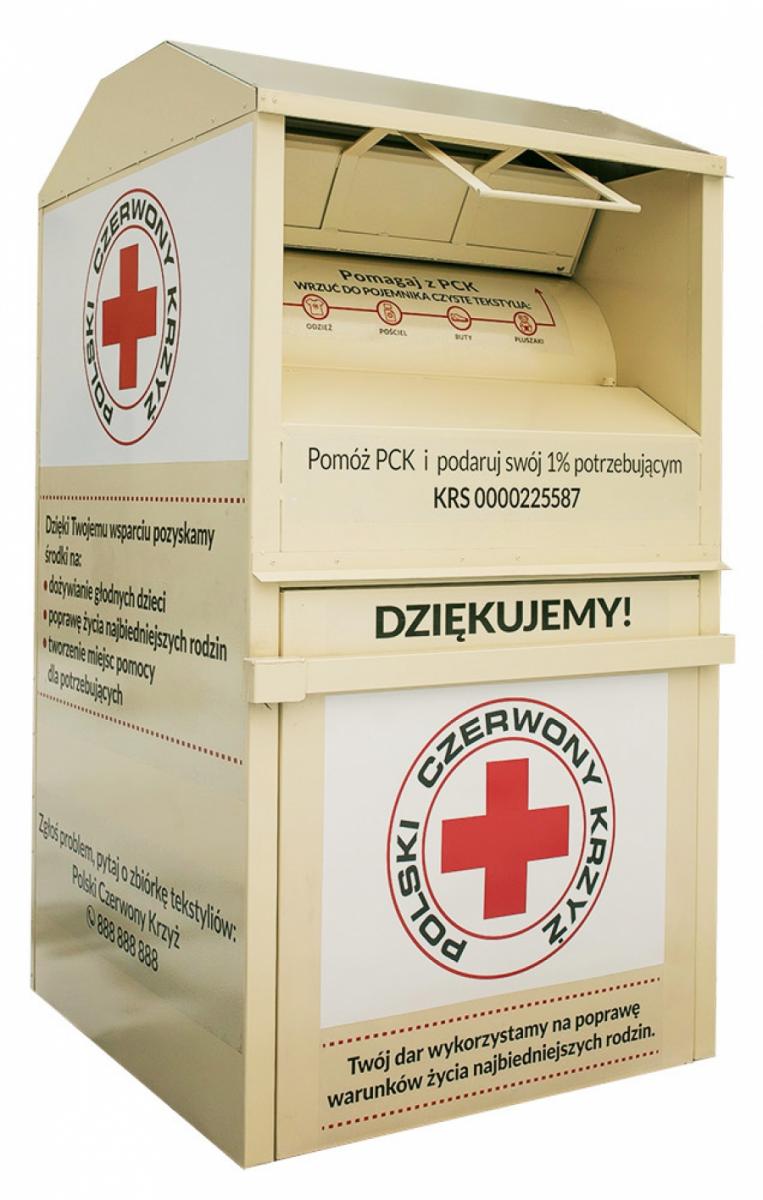 Nocny pożar kontenera PCK w miejscowości Pławno. Sprawcy nie ustalono
