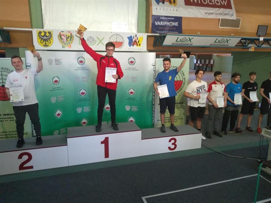 Wiktor Blada trzeci w III Rundzie Pucharu Polski w konkurencji pistolet pneumatyczny