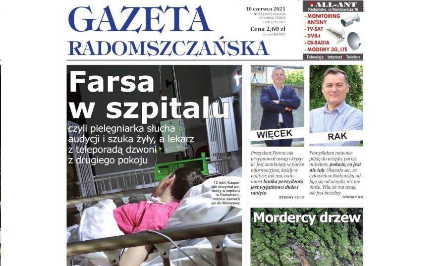 Gazeta Radomszczańska, pełne wydanie z 10 czerwca 2021 r., w formacie .pdf