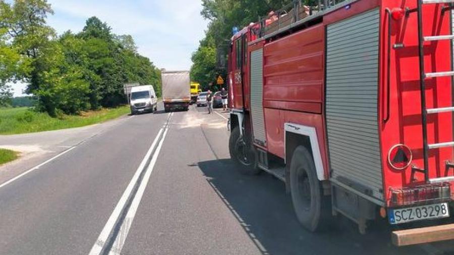Uwaga, kierowcy! Kolizja na DK 91. Są utrudnienia w kierunku Częstochowy