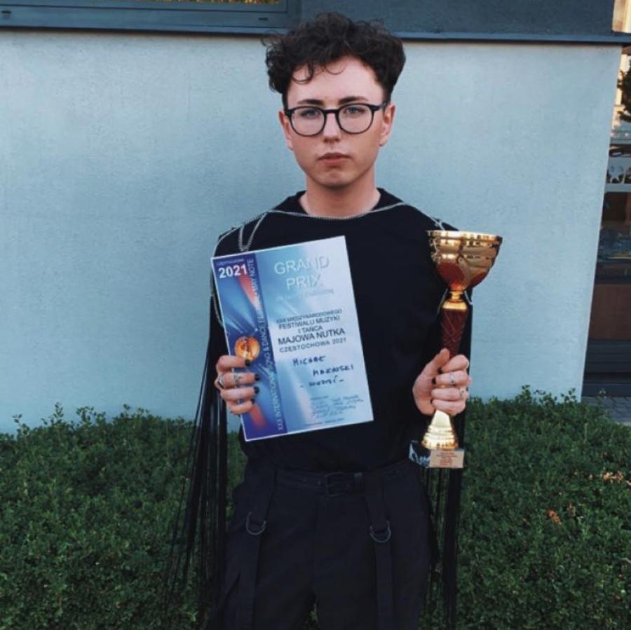 Michał Makowski z Grand Prix na festiwalu 