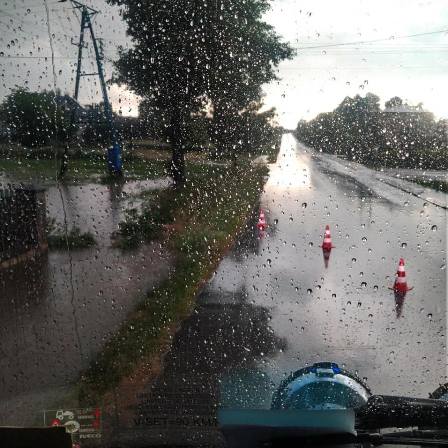 Nawałnice nad Radomskiem i powiatem. Strażacy mieli co robić
