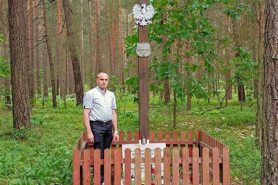 Leśna pamiątka po Krzyku. „Słyszał pan o Krzysztofie Beresiu?