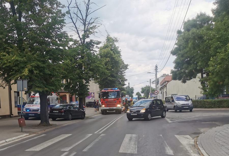 W południe doszło do kolizji na Kościuszki i wypadku na Sierakowskiego
