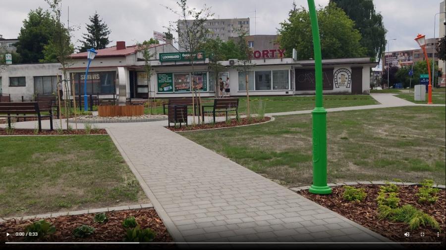 Skwer przy Piastowskiej oddany do użytku. Można z niego korzystać bez przeszkód