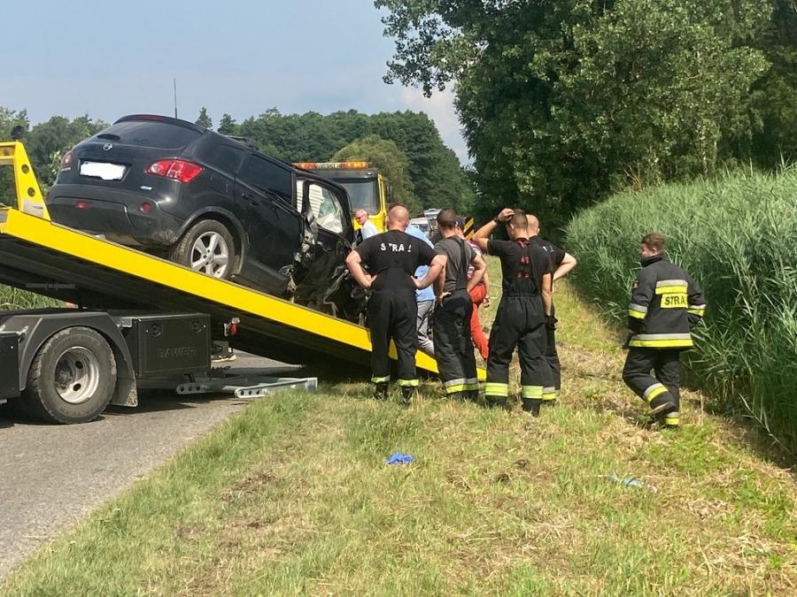 Wypadek na Wygodzie: Sprawca, 36-latka, była tak pijana, że bełkotała