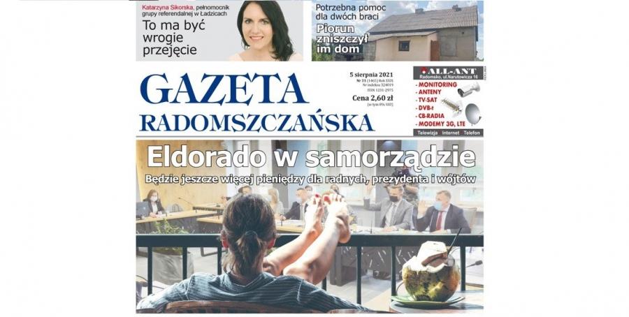 Gazeta Radomszczańska, pełne wydanie z 5 sierpnia 2021 r., w formacie .pdf