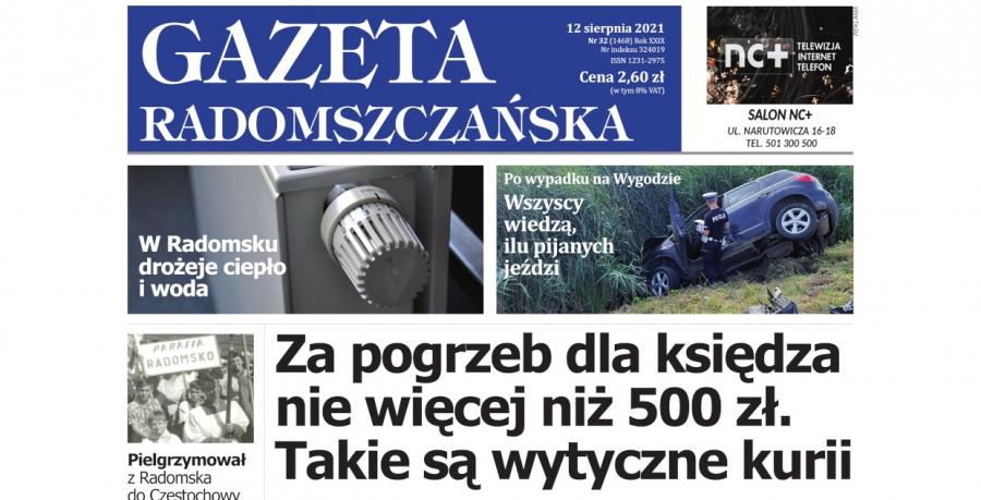 Gazeta Radomszczańska pełne wydanie z 12 sierpnia 2021 r. w formacie .pdf